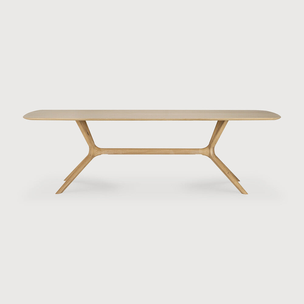 Oak X Dining Table
