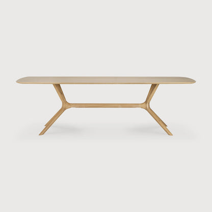 Oak X Dining Table