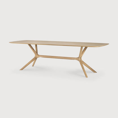 Oak X Dining Table