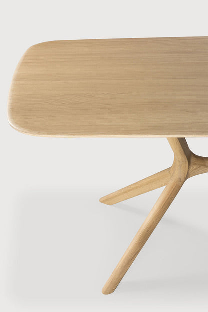Oak X Dining Table