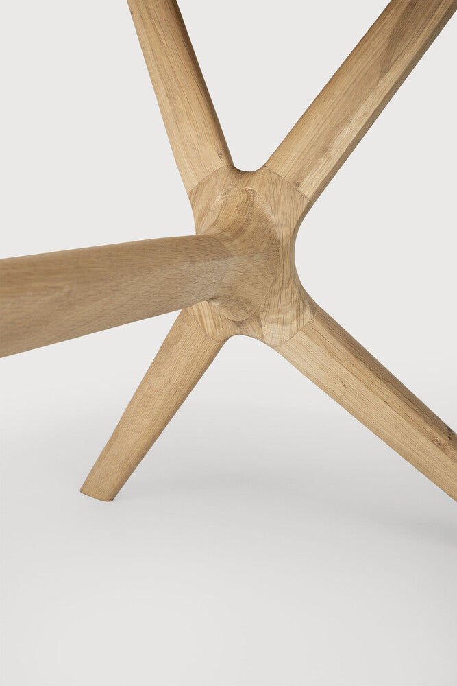 Oak X Dining Table