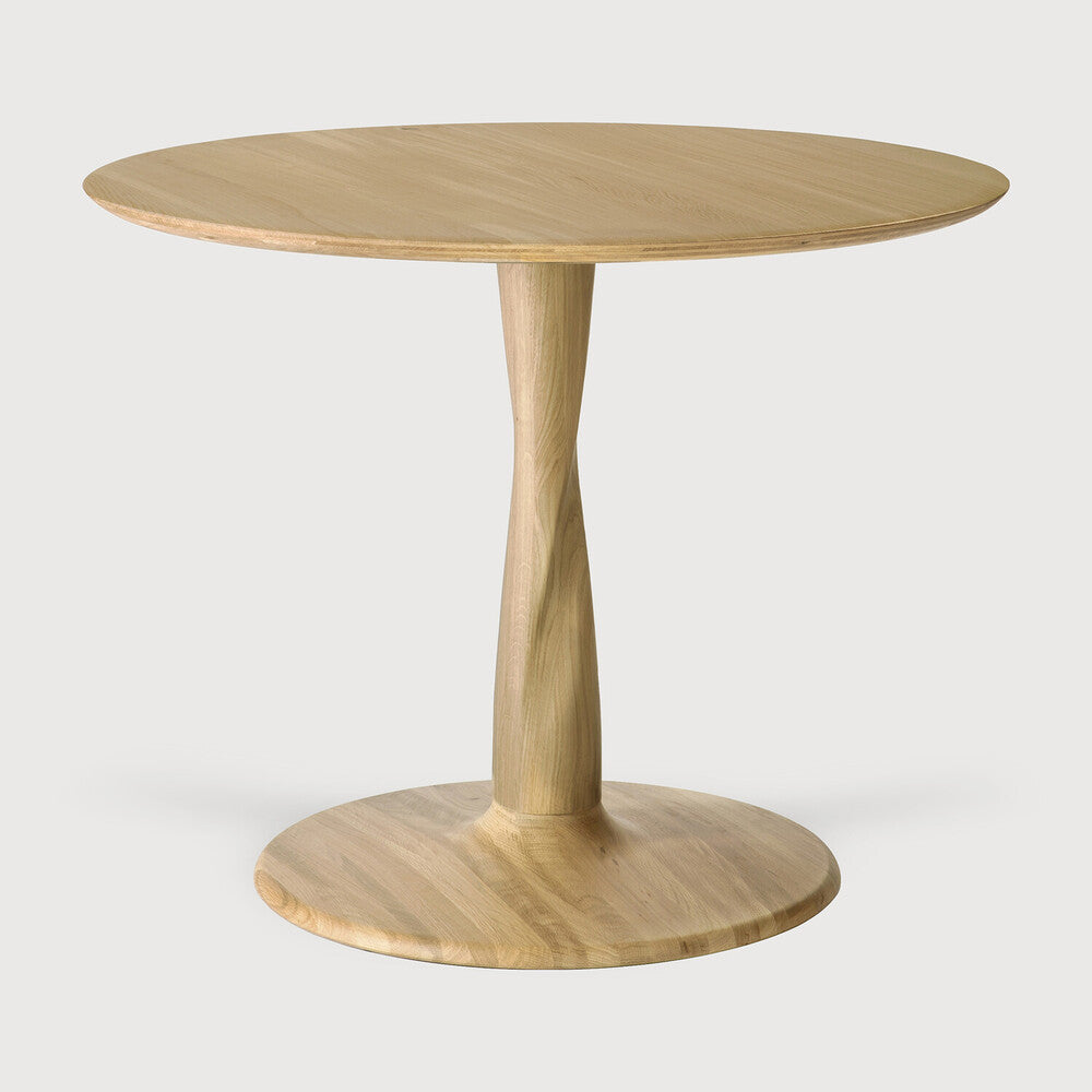 Oak Torsion Lounge Table