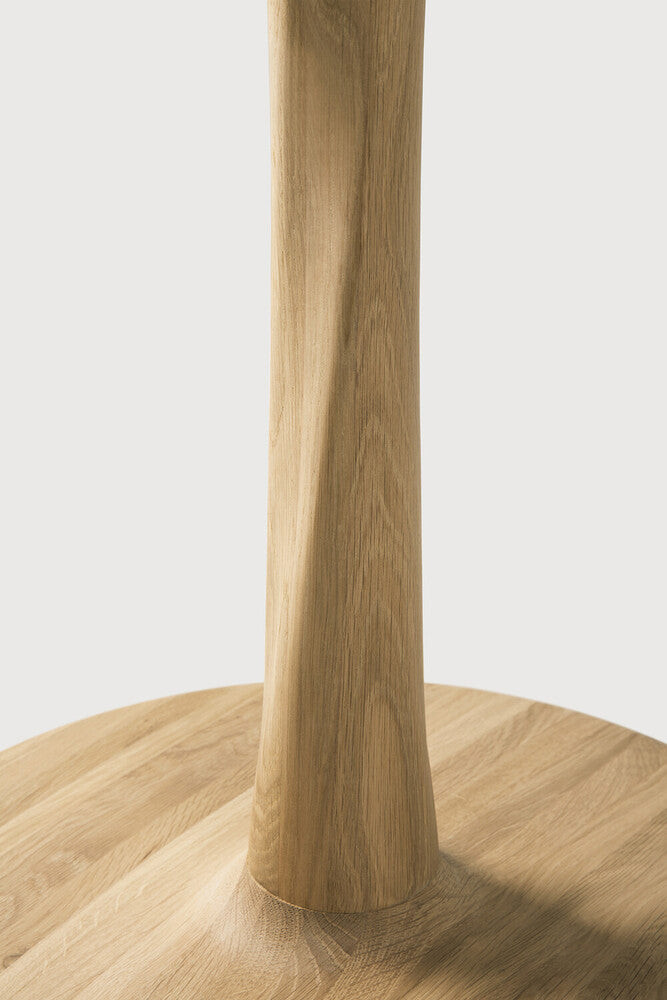 Oak Torsion Lounge Table