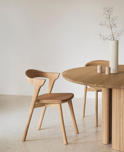 Round Oak Roller Max Dining Table