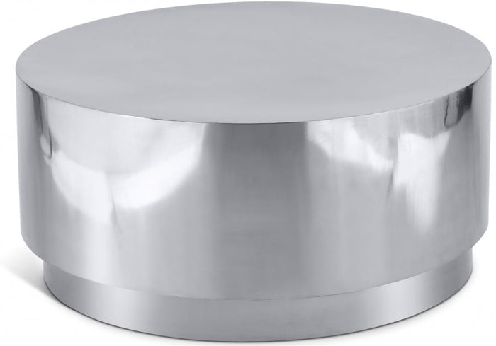 Jazzy Stainless Steel Coffee Table - Silver