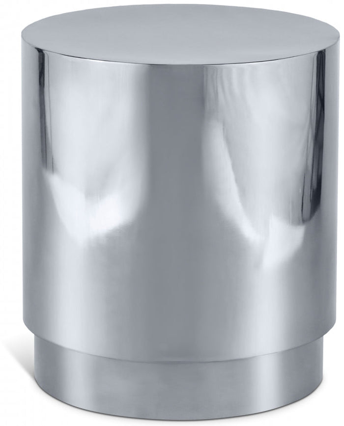 Jazzy Stainless Steel End / Side Table - Silver