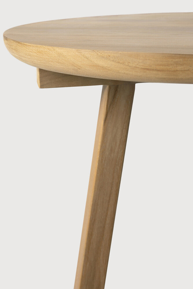 Oak Tripod Side Table