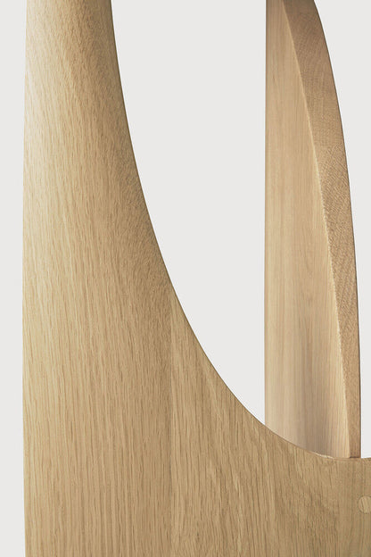 Natural Geometric Side Table