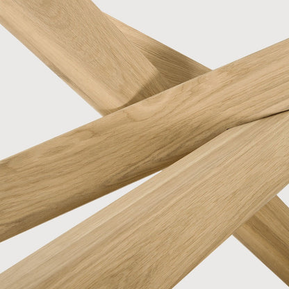 Round Natural Mikado Dining Table