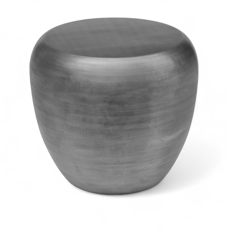 Capsule Aluminum End / Side Table - Silver