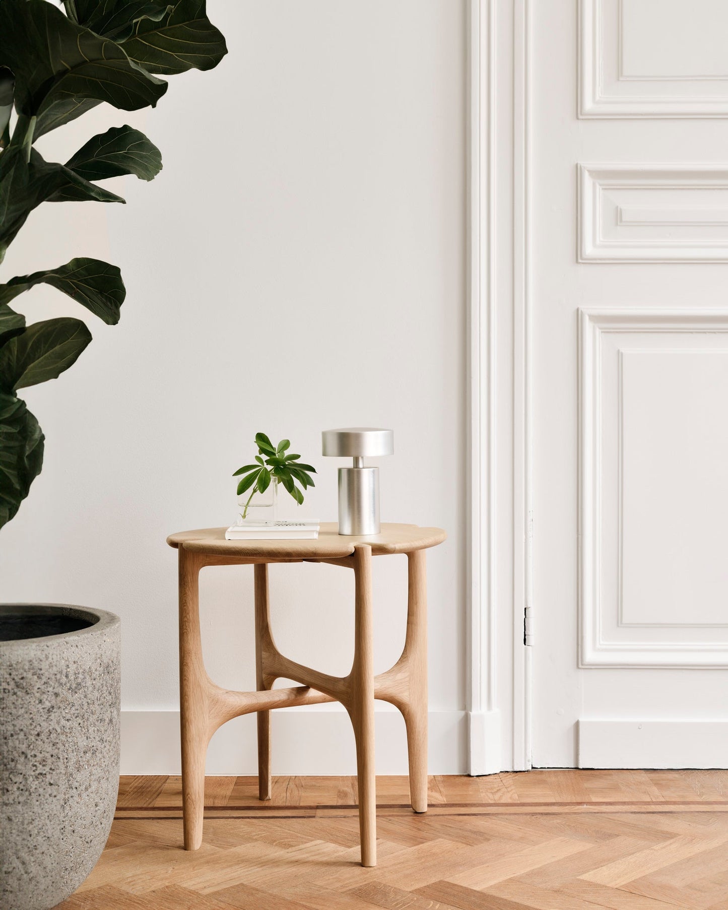 Oak PI Side Table