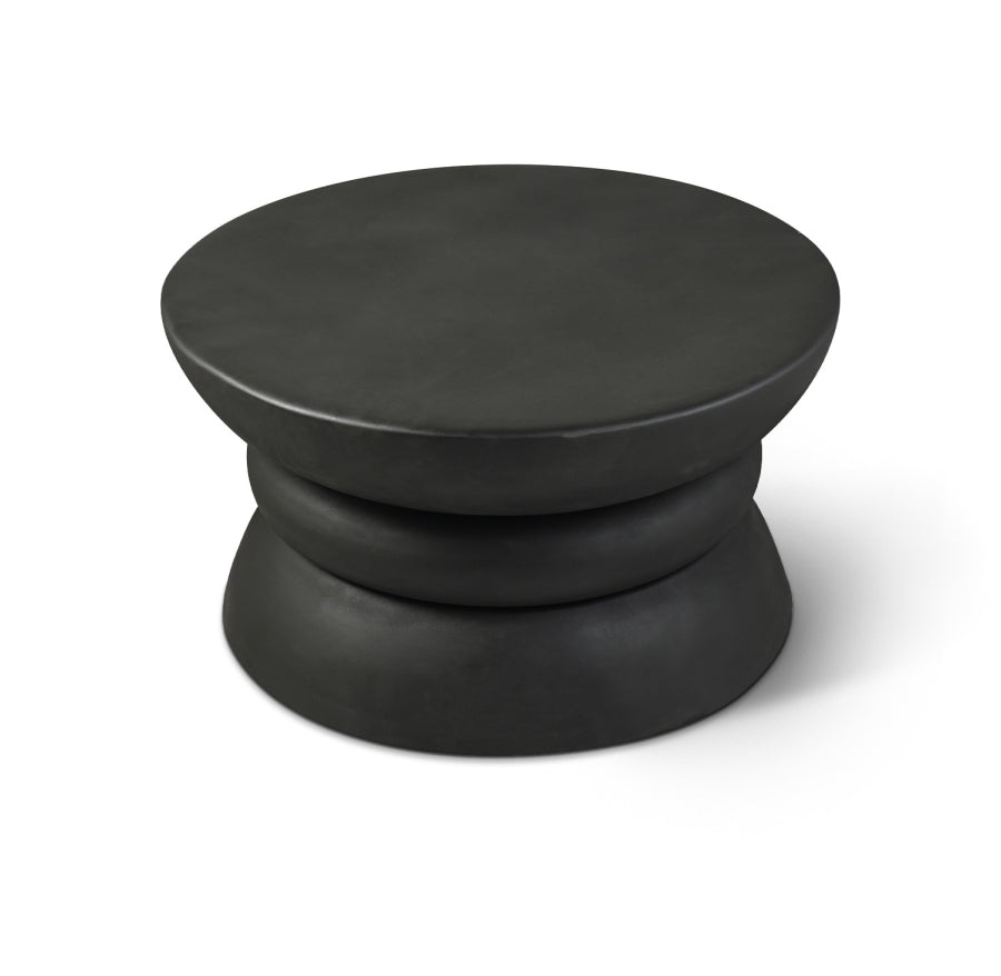 Collins Aluminum Coffee Table - Black