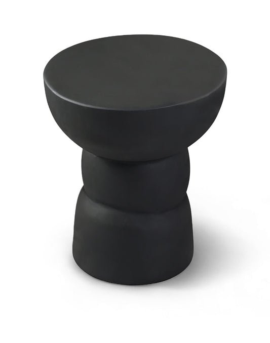 Collins Aluminum End Table - Black