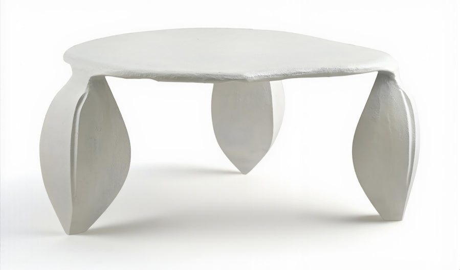 Pueblo Aluminum Coffee Table - Cream