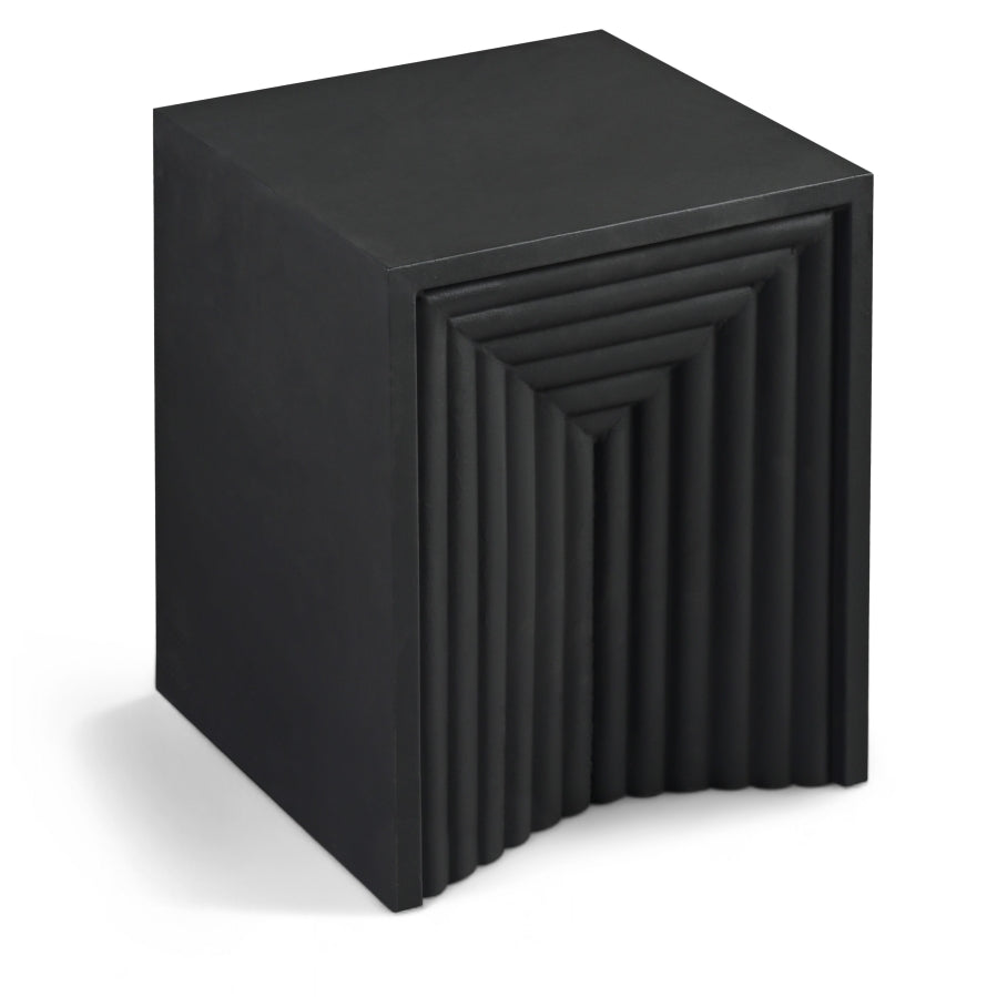 Centennial Iron End Table - Black
