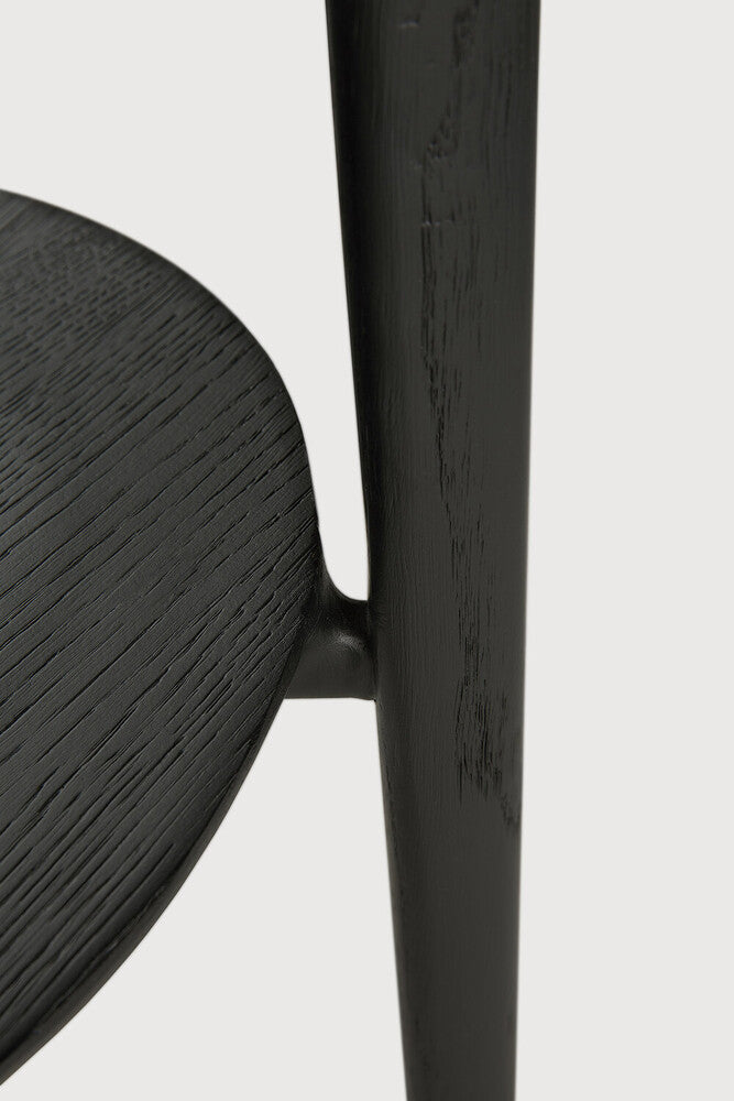 Oak Black Bok Side Table