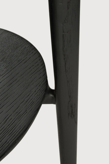 Oak Black Bok Side Table