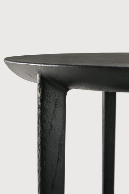 Oak Black Bok Side Table