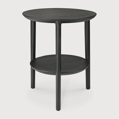 Oak Black Bok Side Table