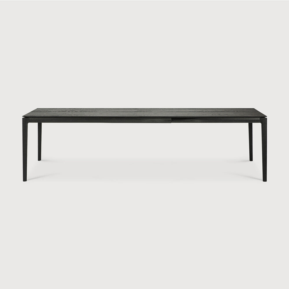 Oak Black Bok Extendable Dining Table
