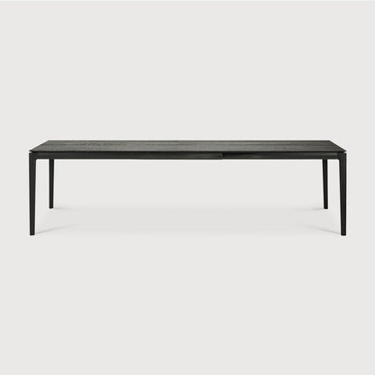 Oak Black Bok Extendable Dining Table