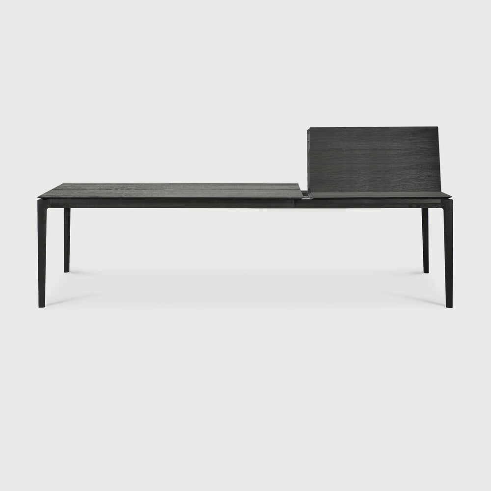 Oak Black Bok Extendable Dining Table