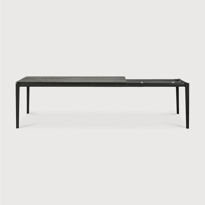 Oak Black Bok Extendable Dining Table