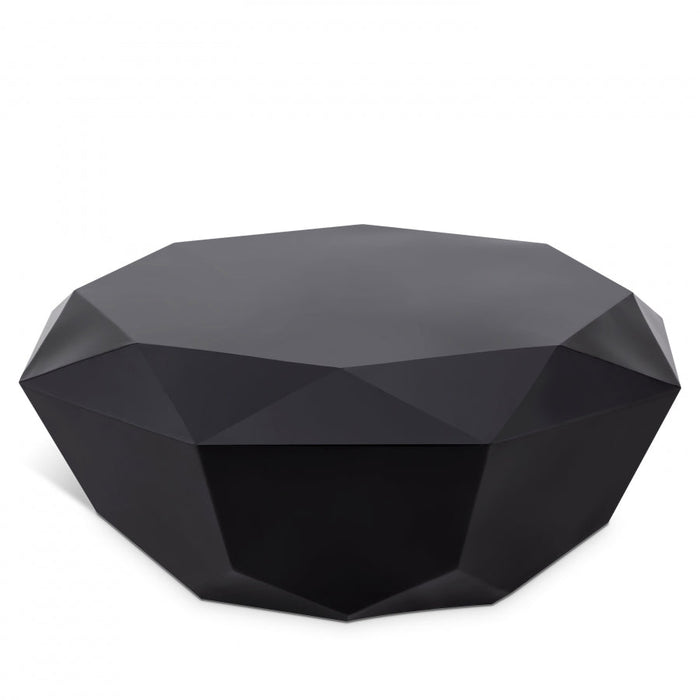 Gemma Stainless Steel Coffee Table - Black