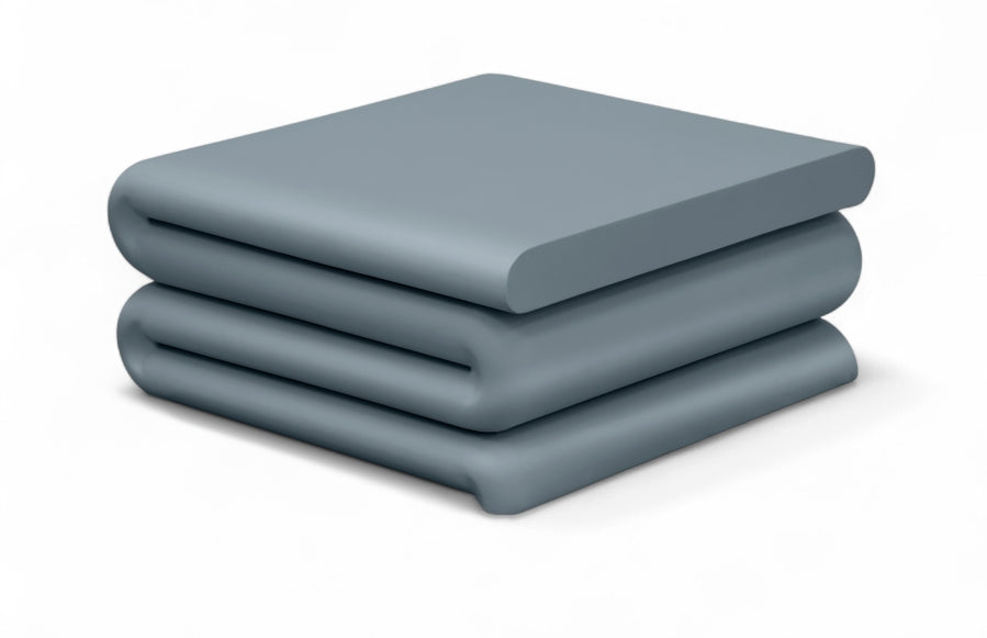 Roland Iron Coffee Table - Light Blue