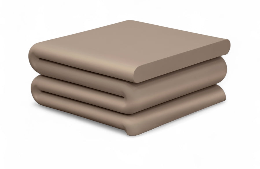 Roland Iron Coffee Table - Taupe