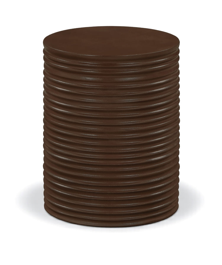 Nobi Concrete Indoor/Outdoor End Table - Brown