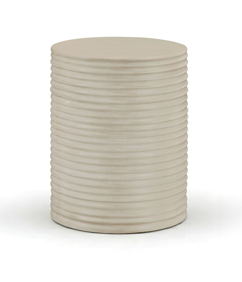 Nobi Concrete Indoor/Outdoor End Table - Beige