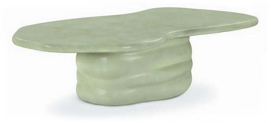 Branna Concrete Indoor/Outdoor Coffee Table - Green