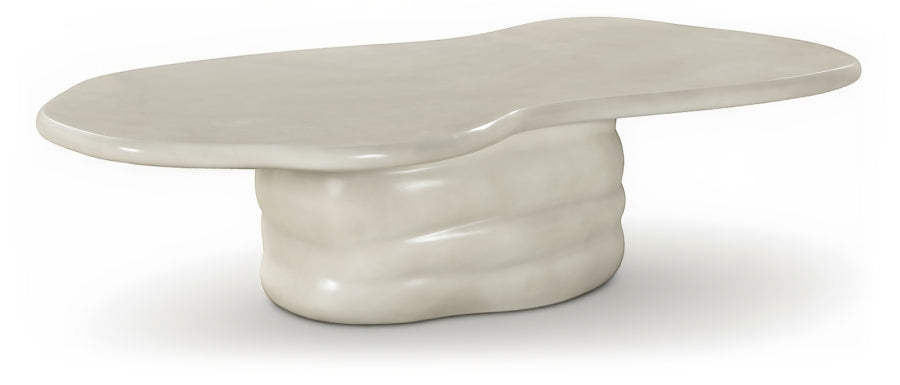 Branna Concrete Indoor/Outdoor Coffee Table - Taupe
