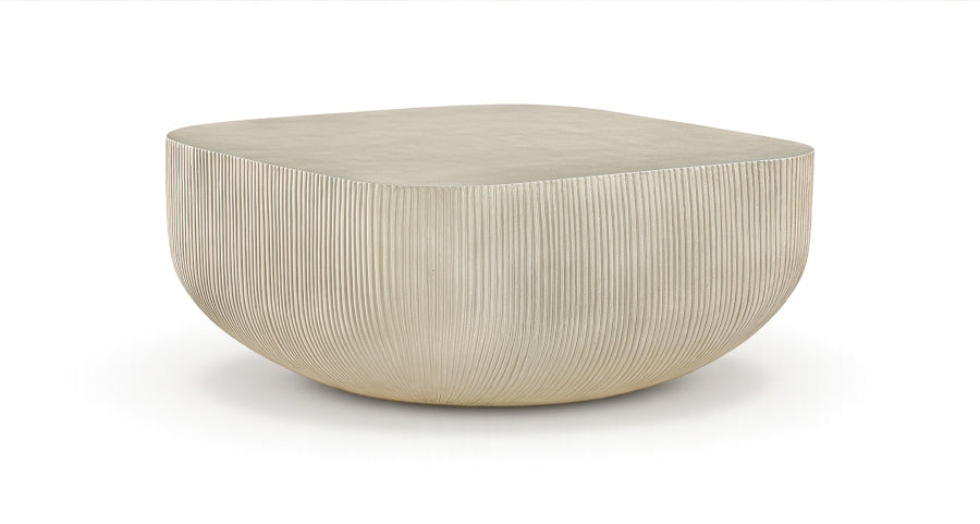 Sonara Concrete Indoor/Outdoor Coffee Table - Beige