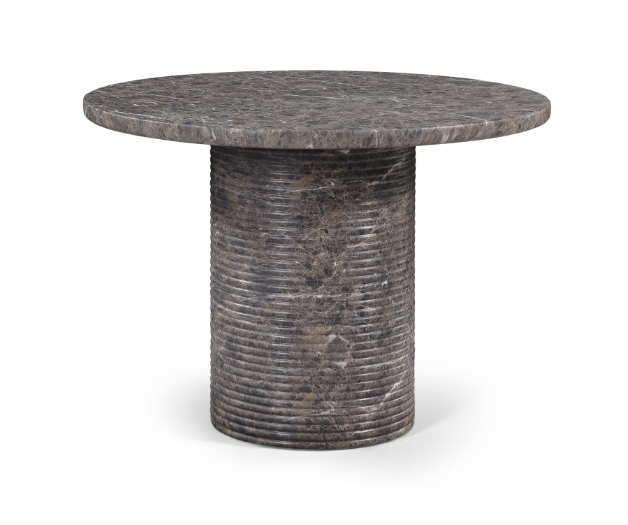 Rapallo 43" Concrete Indoor/Outdoor Dining Table - Brown