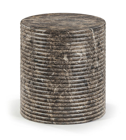 Rapallo Concrete Indoor/Outdoor End Table - Brown