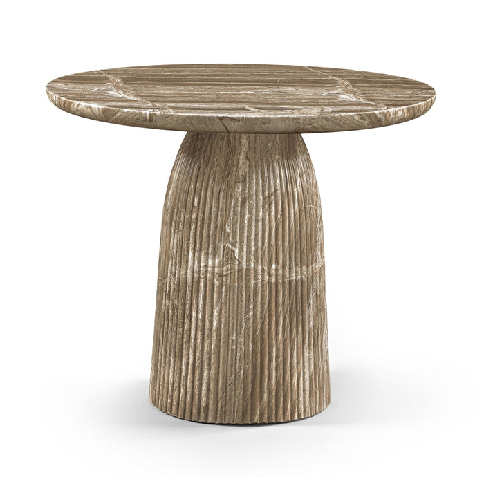 Venosa 36" Concrete Indoor / Outdoor Dining Table - Beige