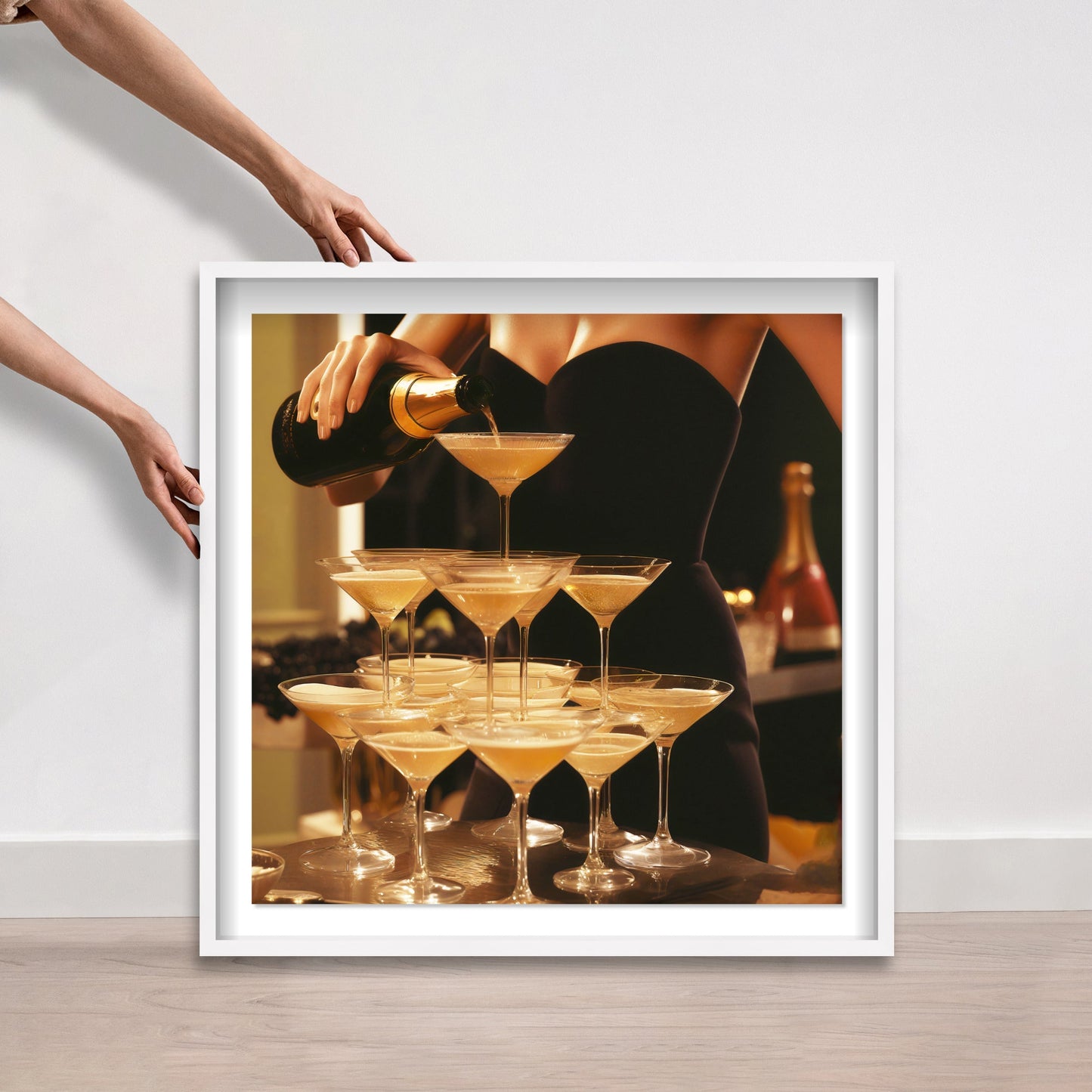 Champagne Tower