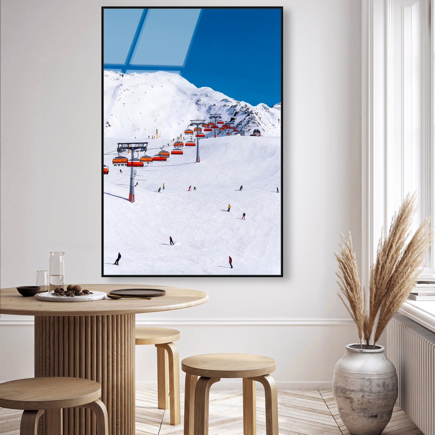 Ski Lift Slope | Acrylic Panel
