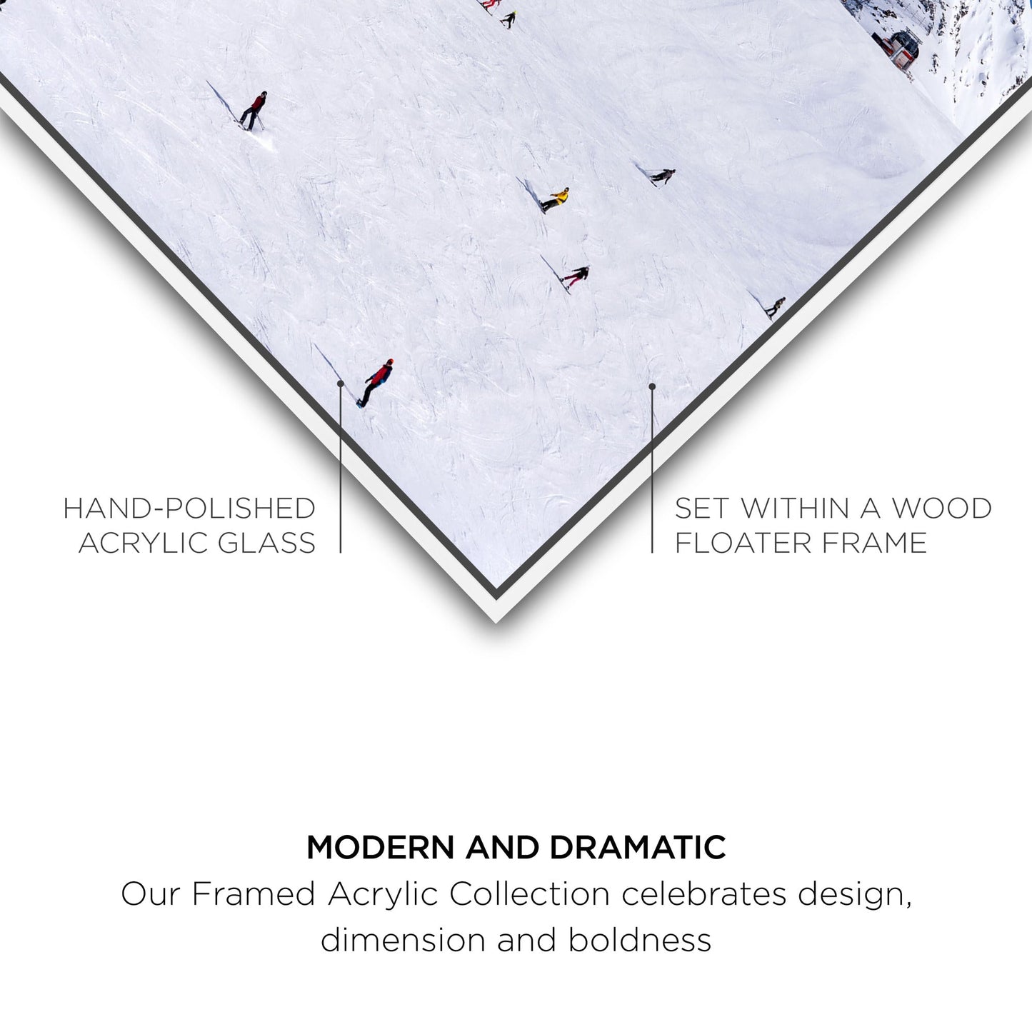 Ski Lift Slope | Acrylic Panel