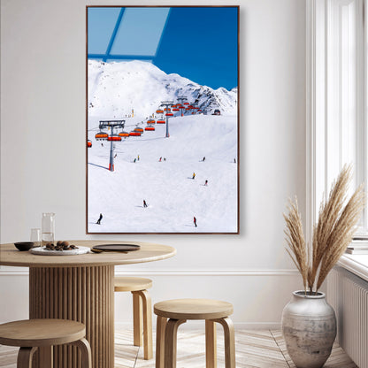 Ski Lift Slope | Acrylic Panel