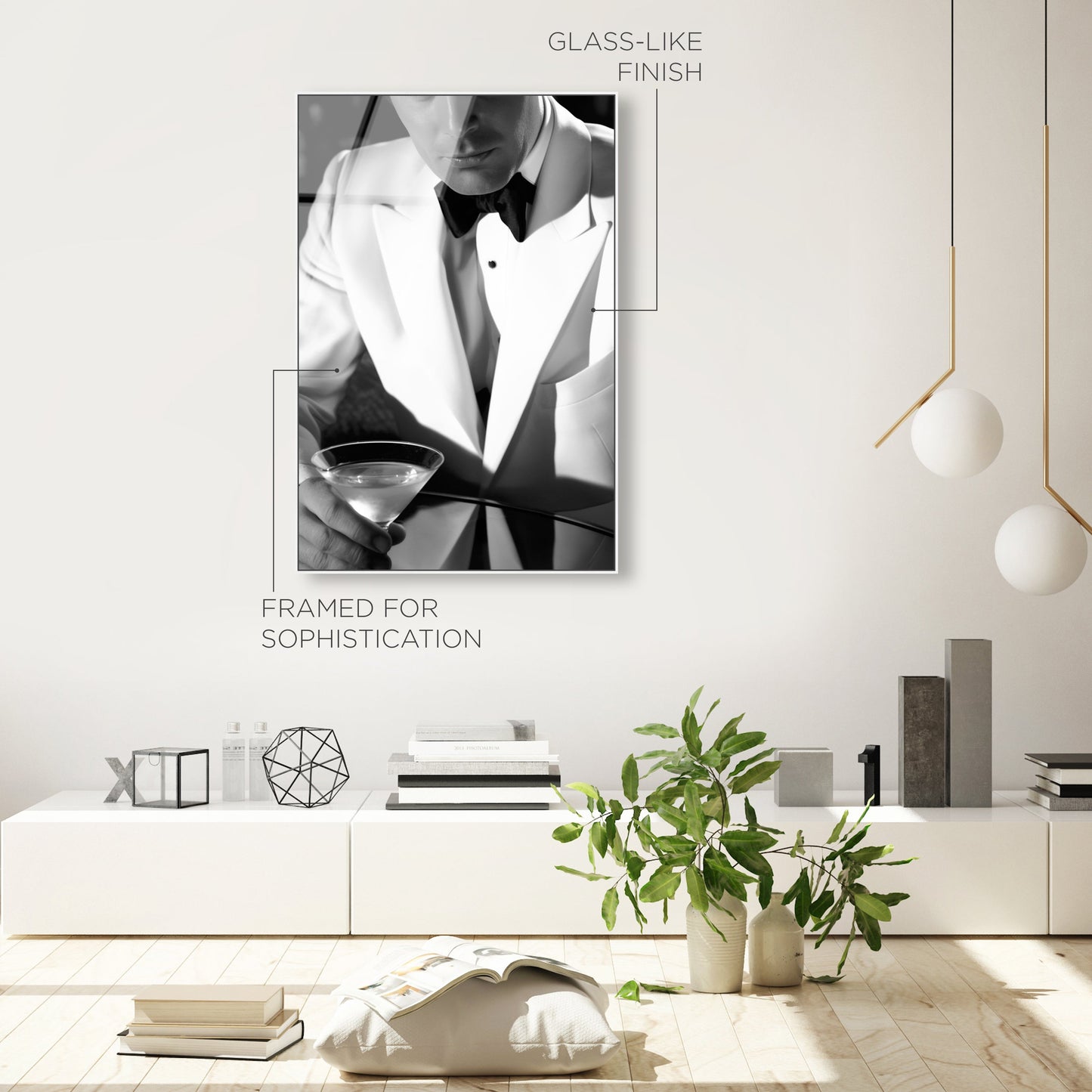 Bowtie Gentleman | Acrylic Panel