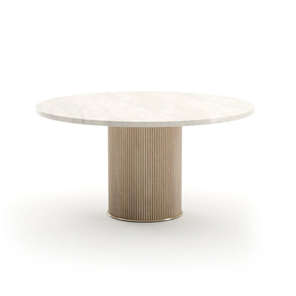 Rhythm Oak Pedestal Base