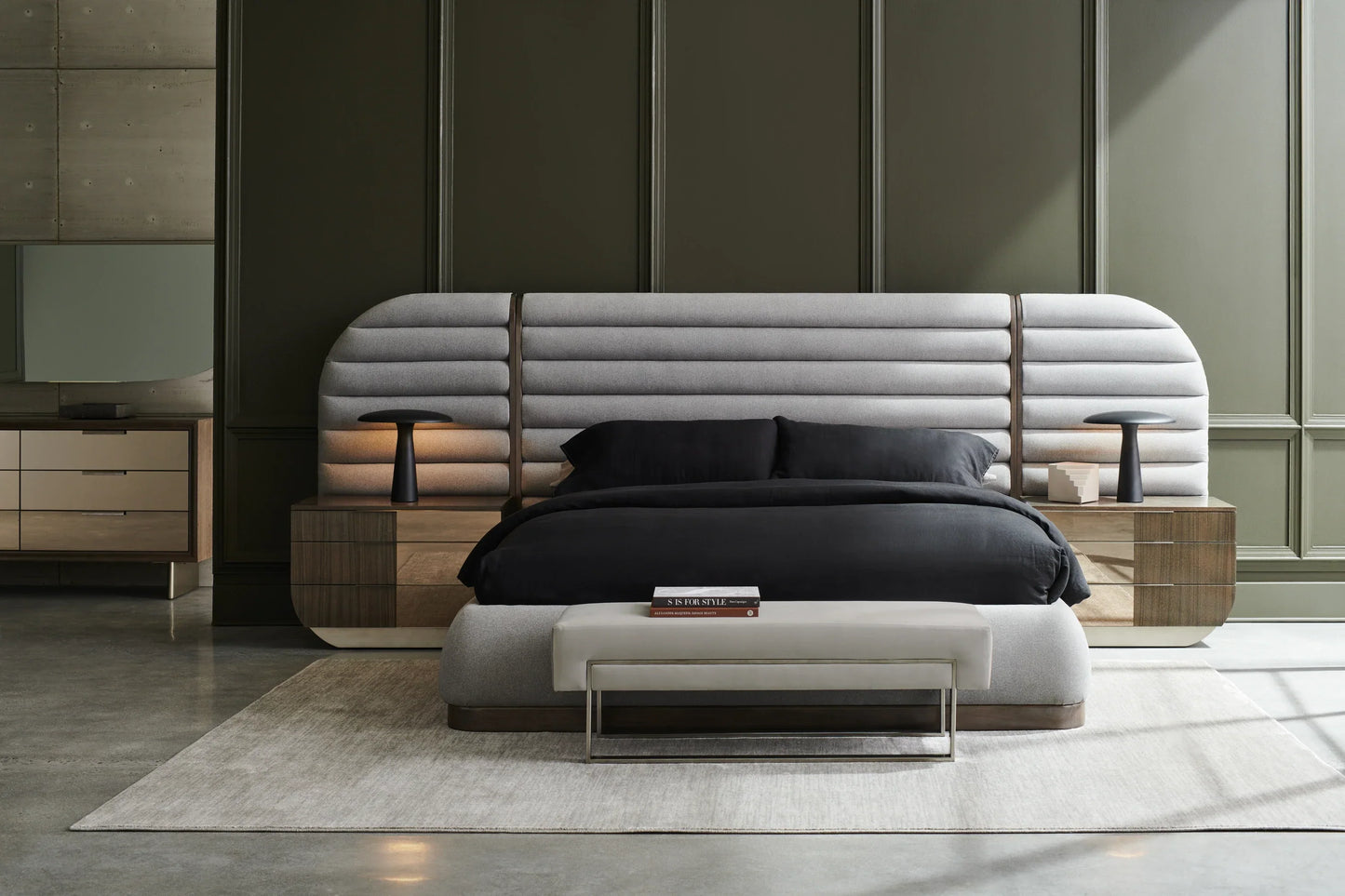 La Moda Uph Bed Side Panels