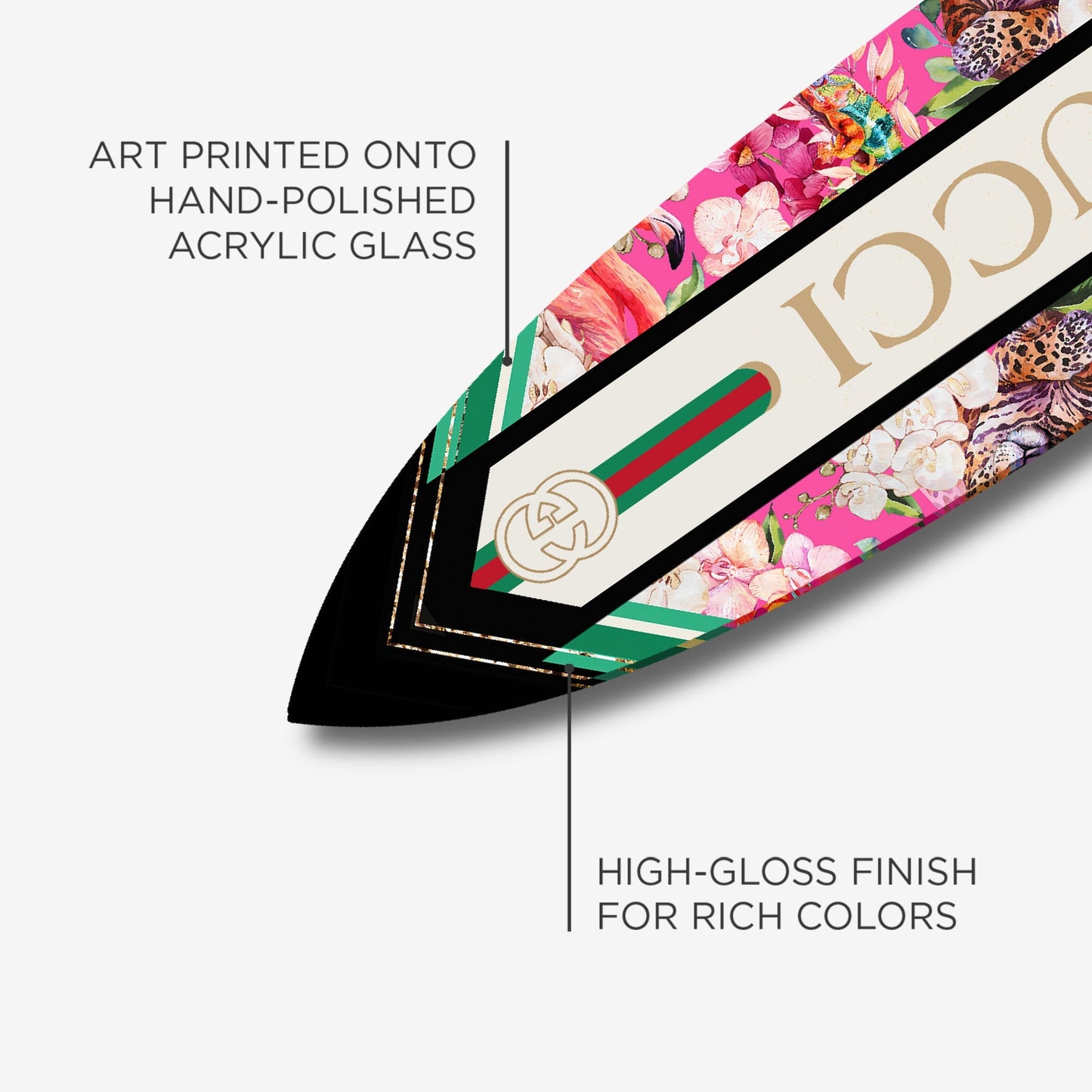 Floral Parade Surfboard