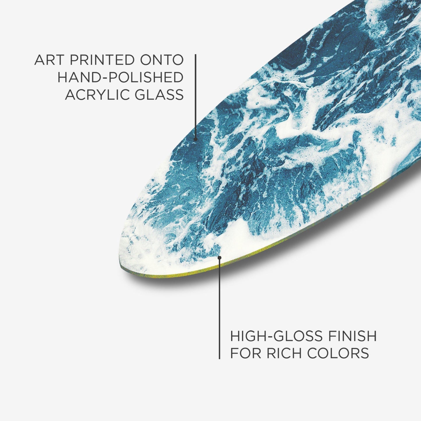 Liquid Light | Surfboard Gallery Wall