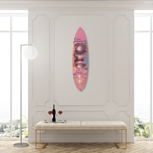 Swim in Disco Sounds Surfboard