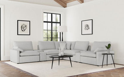 COLLINS MODULAR RAF POWER RECLINER GREY
