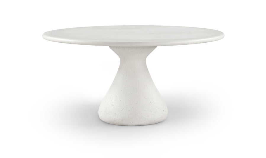 Sano 60" Concrete Indoor / Outdoor Dining Table - Cream